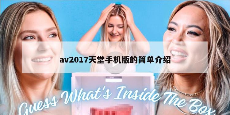 av2017天堂手机版的简单介绍