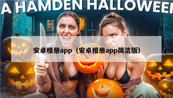 安卓相册app（安卓相册app简洁版）