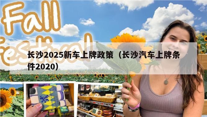 长沙2025新车上牌政策（长沙汽车上牌条件2020）